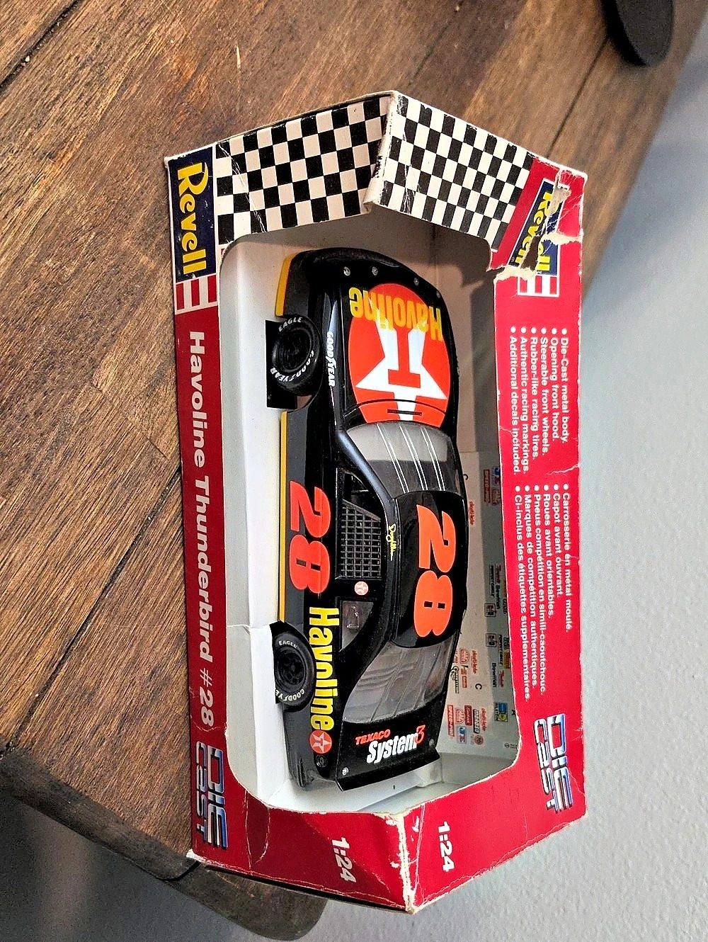 Revell Havoline Ford Thunderbird #28 Die-Cast Race Car 1:24